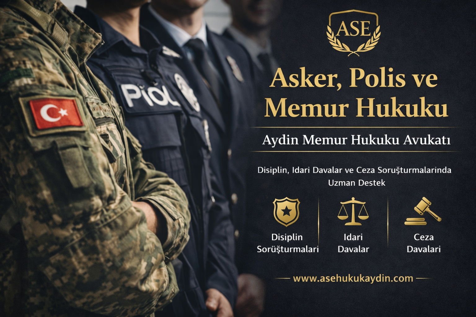 Aydın Asker Polis ve Memur Hukuku Avukatı