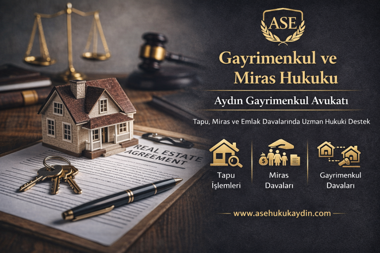 Aydın Gayrimenkul ve Miras Hukuku Avukatı